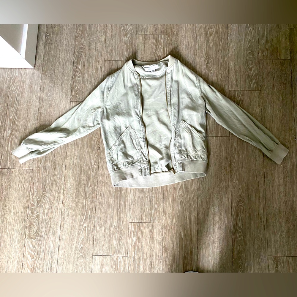 Gently used Kenneth Cole reaction olive jacket